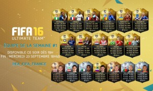 Lire la suite à propos de l’article FUT 16 Equipe de la semaine 1 TOTW