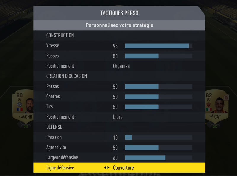 Tactique perso de contre-attaque FIFA 17